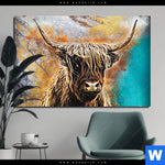 Alu Dibond Bild Abstrakter Highlander Querformat Produktvorschau mit dem Bild Abstrakter Highlander im Format Querformat.