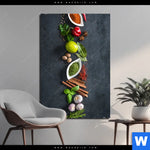 Alu Dibond Bild Aromen Der Weltkueche Hochformat Produktvorschau mit dem Bild Aromen der Weltküche im Format Hochformat.