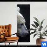 Alu Dibond Bild Baeren Zweisamkeit Schmal Produktvorschau mit dem Bild Bären - Zweisamkeit im Format Schmal.