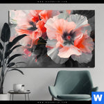Alu Dibond Bild Blumen In Voller Pracht Querformat Produktvorschau mit dem Bild Blumen in voller Pracht im Format Querformat.
