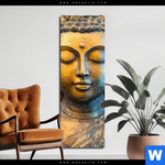 Alu Dibond Bild Buddha Innerer Frieden Schmal Produktvorschau mit dem Bild Buddha - Innerer Frieden im Format Schmal.