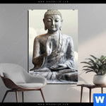 Alu Dibond Bild Buddha Ruhe Des Seins Hochformat Produktvorschau mit dem Bild Buddha - Ruhe des Seins im Format Hochformat.