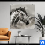 Alu Dibond Bild Das Pferd Wild Schoen Quadrat Produktvorschau mit dem Bild Das Pferd - wild & schön im Format Quadrat.