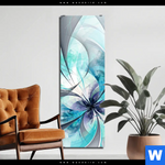 Alu Dibond Bild Digitale Blumen No 3 Schmal Produktvorschau mit dem Bild Digitale Blumen No.3 im Format Schmal.