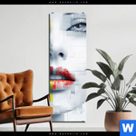 Alu Dibond Bild Farbcodes Der Identitaet Schmal Produktvorschau mit dem Bild Farbcodes der Identität im Format Schmal.