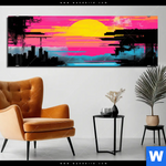 Alu Dibond Bild Farben Der Nacht Panorama Produktvorschau mit dem Bild Farben der Nacht im Format Panorama.