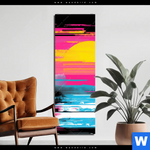 Alu Dibond Bild Farben Der Nacht Schmal Produktvorschau mit dem Bild Farben der Nacht im Format Schmal.