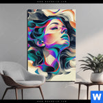 Alu Dibond Bild Farbrausch Der Seele Hochformat Produktvorschau mit dem Bild Farbrausch der Seele im Format Hochformat.