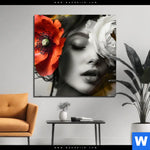 Alu Dibond Bild Florale Schoenheit Quadrat Produktvorschau mit dem Bild Florale Schönheit im Format Quadrat.