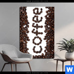 Alu Dibond Bild Kaffeegenuss Aus Besten Bohnen Hochformat Produktvorschau mit dem Bild Kaffeegenuss aus besten Bohnen im Format Hochformat.