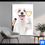 Alu Dibond Bild Prost Tierische Party Hochformat Produktvorschau mit dem Bild Prost - tierische Party im Format Hochformat.