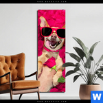 Alu Dibond Bild Romantik Mit Suessen Hunden Schmal Produktvorschau mit dem Bild Romantik mit süßen Hunden im Format Schmal.