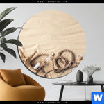 Alu Dibond Bild Sehnsucht Nach Dem Meer Rund Produktvorschau mit dem Bild Sehnsucht nach dem Meer im Format Rund.