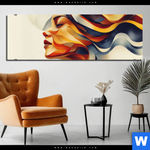 Alu Dibond Bild Wellen Der Emotionen Panorama Produktvorschau mit dem Bild Wellen der Emotionen im Format Panorama.