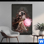 Aluminiumbild Gebürstet Ballon Aeffchen Hochformat Produktvorschau mit dem Bild Ballon Äffchen im Format Hochformat.