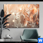 Aluminiumbild Gebürstet Blaetter Im Sonnenlicht Querformat Produktvorschau mit dem Bild Blätter im Sonnenlicht im Format Querformat.