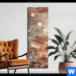 Aluminiumbild Gebürstet Blaetter Im Sonnenlicht Schmal Produktvorschau mit dem Bild Blätter im Sonnenlicht im Format Schmal.