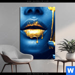 Aluminiumbild Gebürstet Blaue Schoenheit Hochformat Produktvorschau mit dem Bild Blaue Schönheit im Format Hochformat.