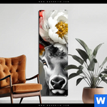 Aluminiumbild Gebürstet Bluetenpracht Am Hirschgeweih Schmal Produktvorschau mit dem Bild Blütenpracht am Hirschgeweih im Format Schmal.