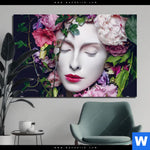 Aluminiumbild Gebürstet Blumen Koenigin Querformat Produktvorschau mit dem Bild Blumen-Königin im Format Querformat.