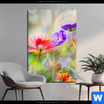 Aluminiumbild Gebürstet Blumenwiese Mit Schmetterlingen Hochformat Produktvorschau mit dem Bild Blumenwiese mit Schmetterlingen im Format Hochformat.