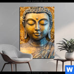 Aluminiumbild Gebürstet Buddha Innerer Frieden Hochformat Produktvorschau mit dem Bild Buddha - Innerer Frieden im Format Hochformat.