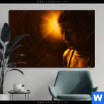 Aluminiumbild Gebürstet Buddha Licht Der Weisheit Querformat Produktvorschau mit dem Bild Buddha - Licht der Weisheit im Format Querformat.