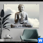 Aluminiumbild Gebürstet Buddha Ruhe Des Seins Querformat Produktvorschau mit dem Bild Buddha - Ruhe des Seins im Format Querformat.