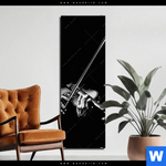 Aluminiumbild Gebürstet Der Geigenspieler Schmal Produktvorschau mit dem Bild Der Geigenspieler im Format Schmal.