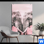 Aluminiumbild Gebürstet Elefanten Harmonie In Pastell Hochformat Produktvorschau mit dem Bild Elefanten - Harmonie in Pastell im Format Hochformat.