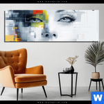 Aluminiumbild Gebürstet Farbcodes Der Identitaet Panorama Produktvorschau mit dem Bild Farbcodes der Identität im Format Panorama.