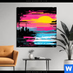 Aluminiumbild Gebürstet Farben Der Nacht Quadrat Produktvorschau mit dem Bild Farben der Nacht im Format Quadrat.