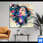 Aluminiumbild Gebürstet Farbrausch Der Seele Quadrat Produktvorschau mit dem Bild Farbrausch der Seele im Format Quadrat.