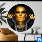 Aluminiumbild Gebürstet Fingerspitzengefuehl Rund Produktvorschau mit dem Bild Fingerspitzengefühl im Format Rund.