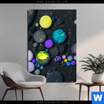 Aluminiumbild Gebürstet Fluid Art Bubbless No 1 Hochformat Produktvorschau mit dem Bild Fluid Art - Bubbless No.1 im Format Hochformat.