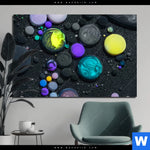 Aluminiumbild Gebürstet Fluid Art Bubbless No 1 Querformat Produktvorschau mit dem Bild Fluid Art - Bubbless No.1 im Format Querformat.