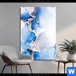 Aluminiumbild Gebürstet Fluid Art Winter Wonderland Hochformat Produktvorschau mit dem Bild Fluid Art Winter Wonderland im Format Hochformat.