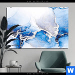 Aluminiumbild Gebürstet Fluid Art Winter Wonderland Querformat Produktvorschau mit dem Bild Fluid Art Winter Wonderland im Format Querformat.