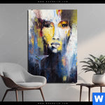 Aluminiumbild Gebürstet Frau Martini Cocktail Hochformat Produktvorschau mit dem Bild Frau & Martini Cocktail im Format Hochformat.