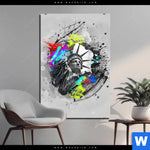 Aluminiumbild Gebürstet Freiheitsstatue Pop Art No 1 Hochformat Produktvorschau mit dem Bild Freiheitsstatue Pop Art No.1 im Format Hochformat.