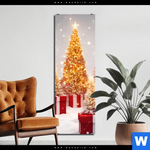 Aluminiumbild Gebürstet Froehliche Weihnachten Schmal Produktvorschau mit dem Bild Fröhliche Weihnachten im Format Schmal.