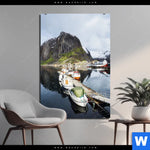 Aluminiumbild Gebürstet Fruehling In Norwegen Hochformat Produktvorschau mit dem Bild Frühling in Norwegen im Format Hochformat.