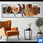 Aluminiumbild Gebürstet Geroestete Kaffeebohnen No 1 Panorama Produktvorschau mit dem Bild Geröstete Kaffeebohnen No.1 im Format Panorama.