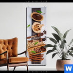 Aluminiumbild Gebürstet Geroestete Kaffeebohnen No 1 Schmal Produktvorschau mit dem Bild Geröstete Kaffeebohnen No.1 im Format Schmal.