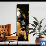 Aluminiumbild Gebürstet Goldenes Ananasmaedchen No 2 Schmal Produktvorschau mit dem Bild Goldenes Ananasmädchen No.2 im Format Schmal.