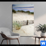 Aluminiumbild Gebürstet Graeser Am Ostseestrand Hochformat Produktvorschau mit dem Bild Gräser am Ostseestrand im Format Hochformat.
