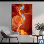 Aluminiumbild Gebürstet Grand Canyon Hochformat Produktvorschau mit dem Bild Grand Canyon im Format Hochformat.