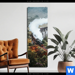 Aluminiumbild Gebürstet Hogwarts Express Schmal Produktvorschau mit dem Bild Hogwarts-Express im Format Schmal.