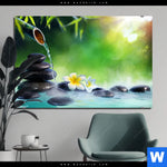 Aluminiumbild Gebürstet Japanischer Brunnen Querformat Produktvorschau mit dem Bild Japanischer Brunnen im Format Querformat.