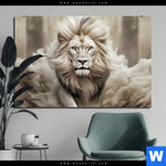 Aluminiumbild Gebürstet Koenig Der Tiere Querformat Produktvorschau mit dem Bild König der Tiere im Format Querformat.